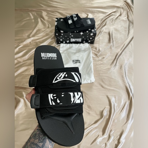 Billionaire Boys Club Black Cosmic Slide - Picture 1 of 7